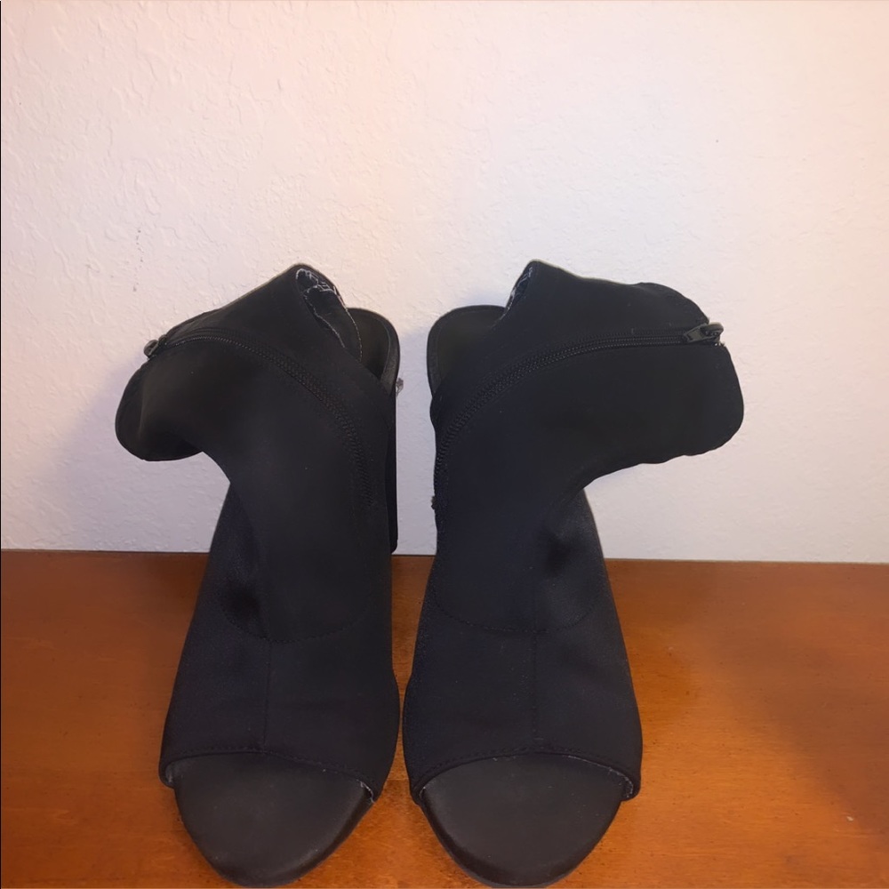 Black ankle boots